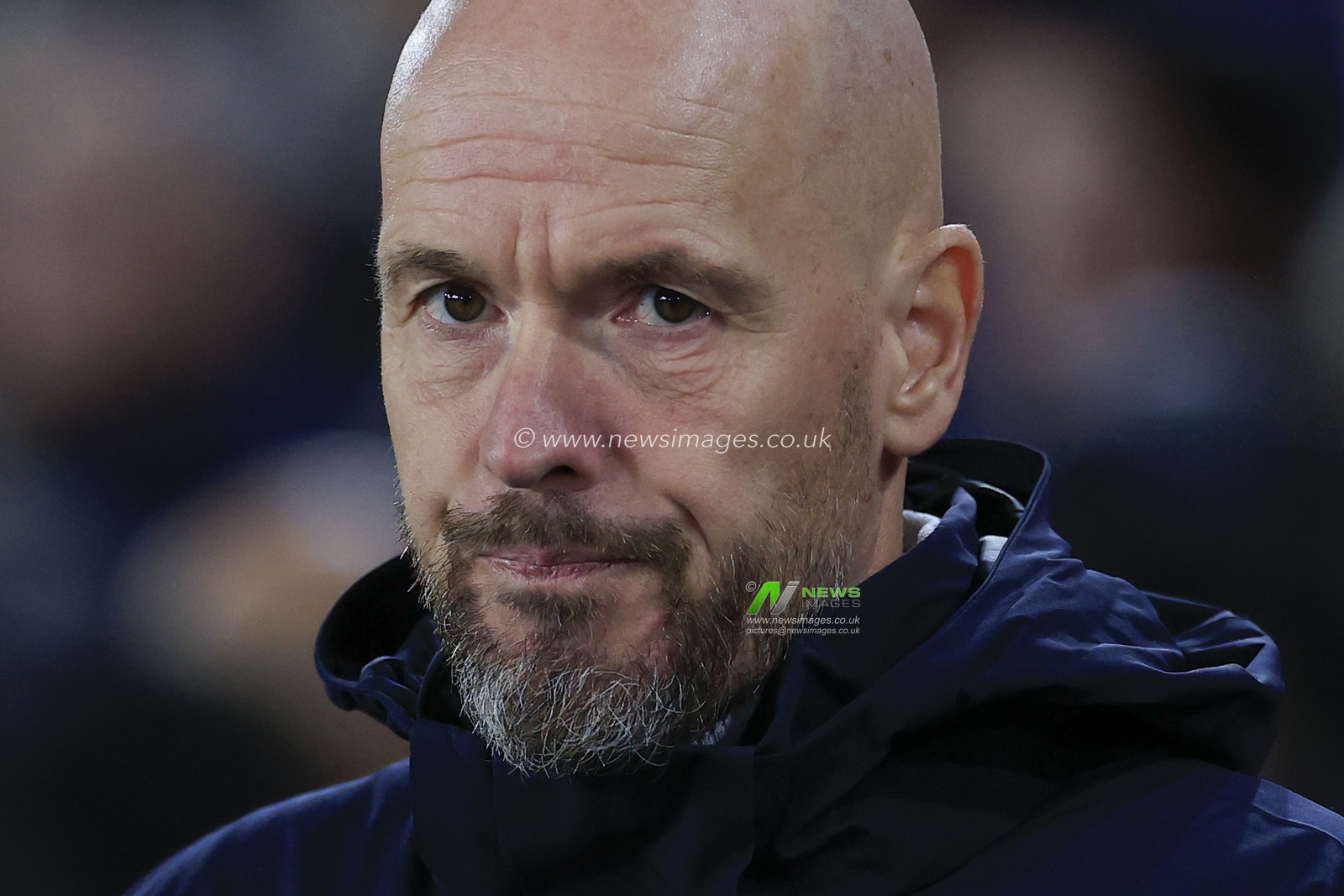 Manchester United manager Erik ten Hag at the start of the Premier League match Sheffield United vs Manchester United at Bramall Lane, Sheffield, United Kingdom, 21st October 2023

(Photo by Conor Molloy/News Images)