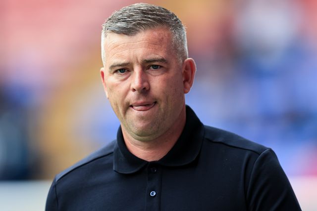 Steven Schumacher manager of Bolton Wanderers ahead of the Sky Bet Championship match Bolton Wanderers vs Preston North End at Toughsheet Community Stadium, Bolton, United Kingdom on 15 August 2026

(Photo by Jorge Horsted/News Images)