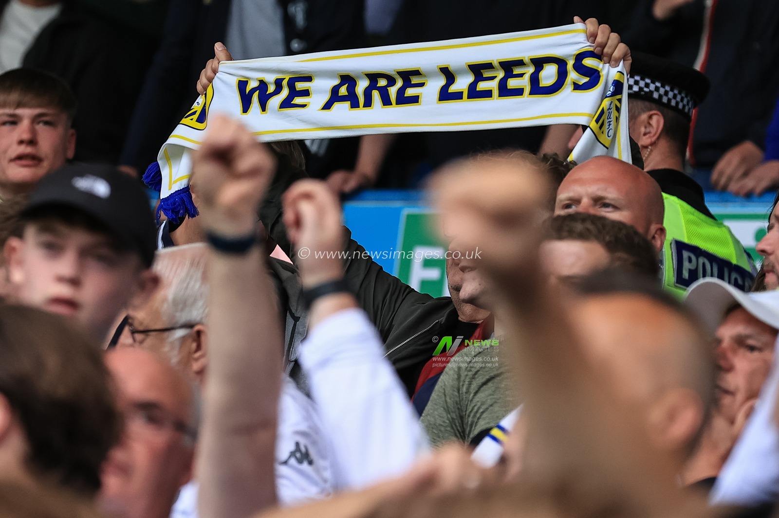 Leeds fans singing away