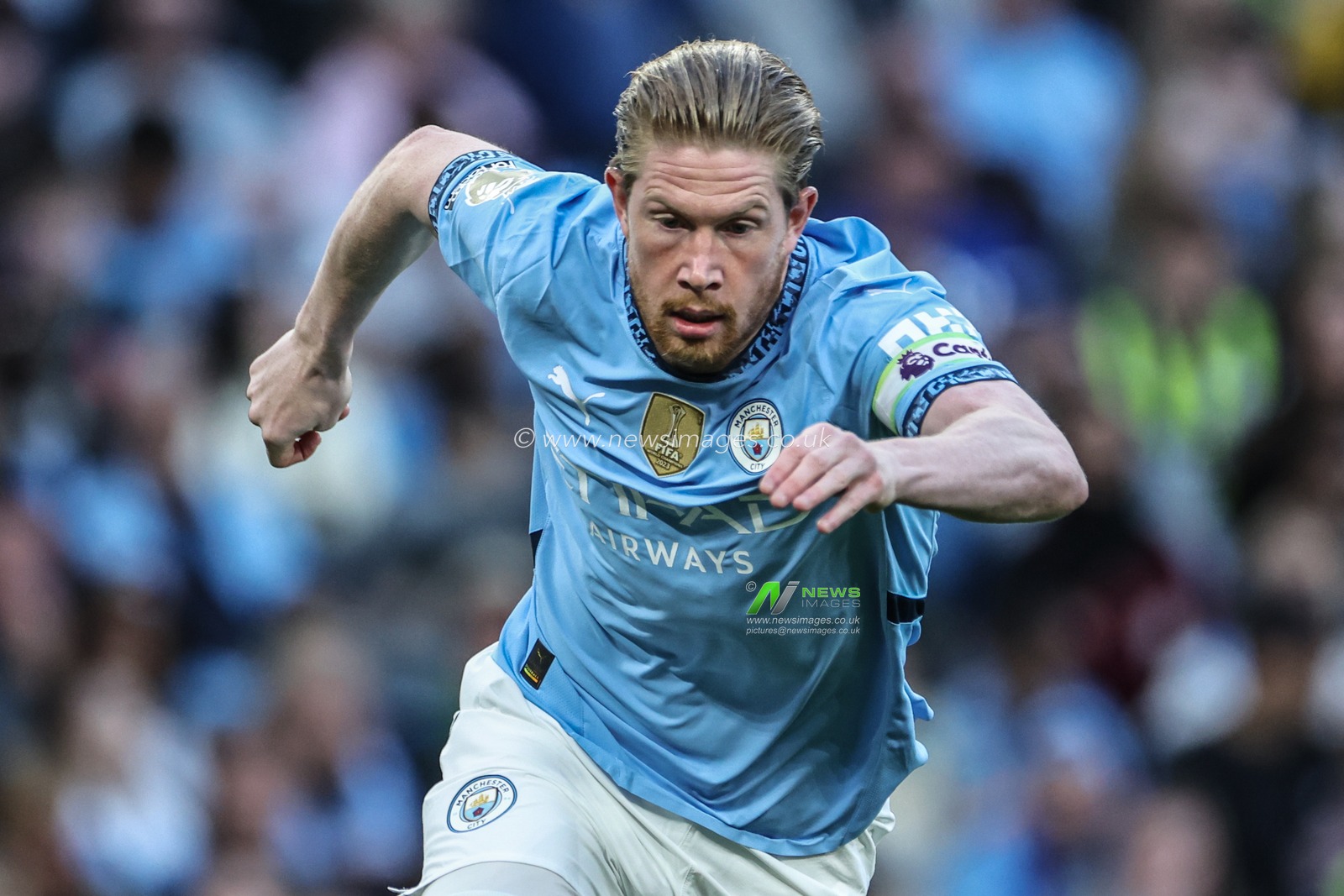 Kevin De Bruyne of Manchester City during the Premier League match Manchester City vs Wolverhampton Wanderers at Etihad Stadium, Manchester, United Kingdom, 2nd May 2025

(Photo by Mark Cosgrove/News Images)