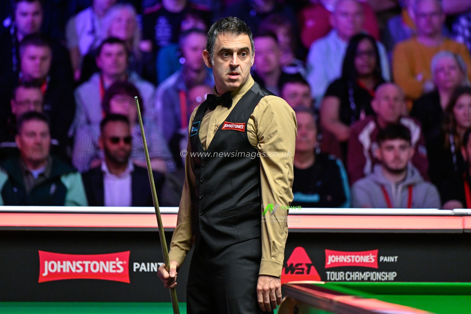 Ronnie O'Sullivan, during the Johnstoneâ€™s Paint Tour Championship at Manchester Central, Manchester, United Kingdom, 3rd April 2024

(Photo by Cody Froggatt/News Images)