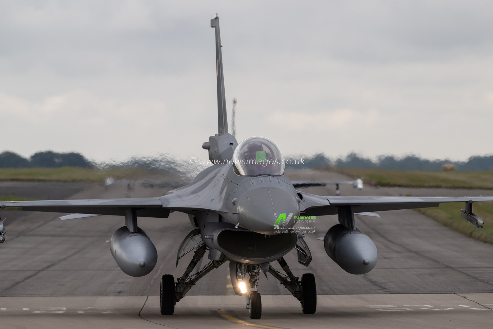 General Dynamics F-16 Fighting Falcon of the Polish Air Force during the Exercise of Cobra Warrior 24-2 Royal Air Force Waddington at Royal Air Force Station Waddington, Waddington, United Kingdom, 24th September 2024

(Photo by Cody Froggatt/News Images)