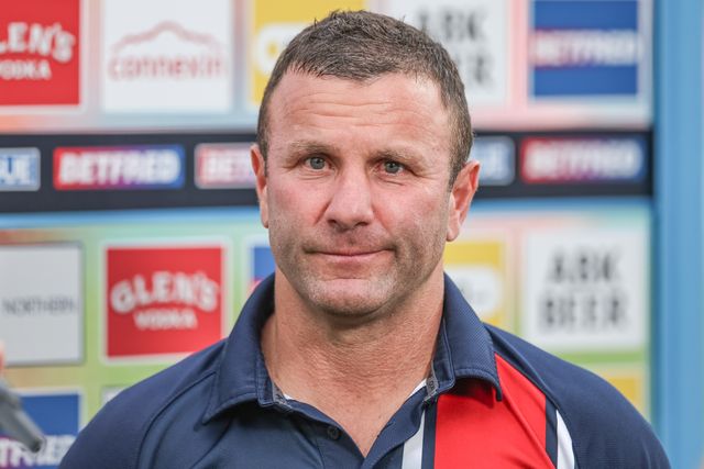 Willie Peters Head Coach of Hull KR during the Betfred Super League Round 14 Hull KR vs Catalans Dragons at Sewell Group Craven Park, Kingston upon Hull, United Kingdom, 13th June 2025

(Photo by Mark Cosgrove/News Images)