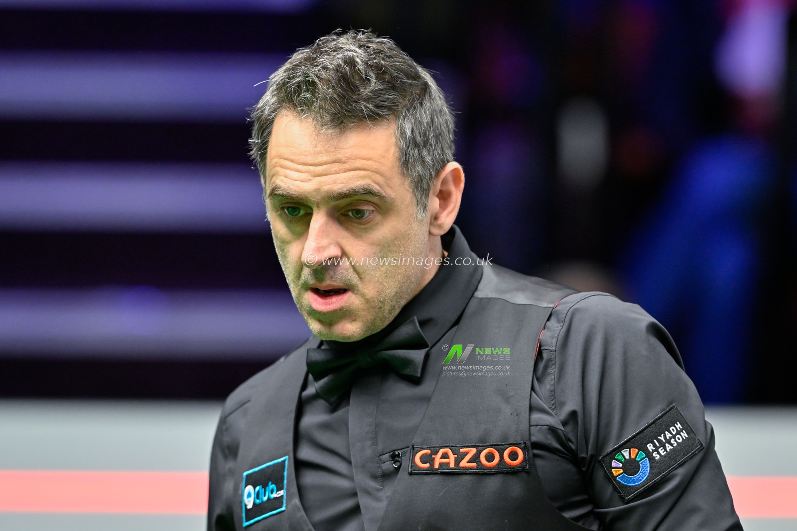 Ronnie O'Sullivan, during the Cazoo World Championships 2024 at Crucible Theatre, Sheffield, United Kingdom, 28th April 2024

(Photo by Cody Froggatt/News Images)