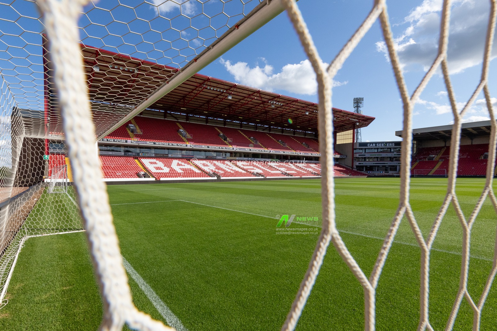 A general view of Oakwell ahead of the Carabao Cup match Barnsley vs Tranmere Rovers at Oakwell, Barnsley, United Kingdom, 8th August 2023

(Photo by Mark Cosgrove/News Images)