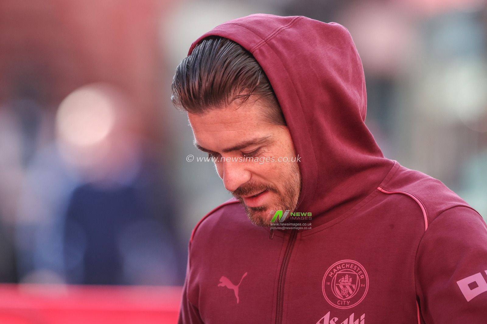 Jack Grealish of Manchester City arrives during the Premier League match Nottingham Forest vs Manchester City at City Ground, Nottingham, United Kingdom, 8th March 2025

(Photo by Alfie Cosgrove/News Images)