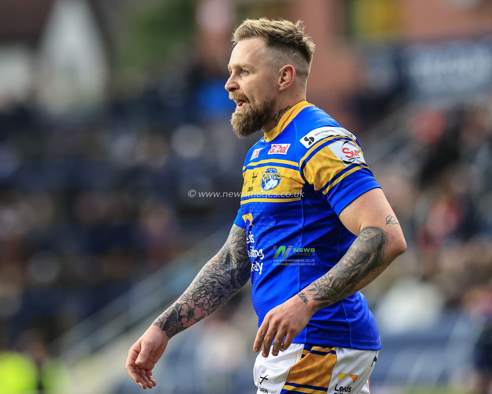Blake Austin  of Leeds Rhinos during the game