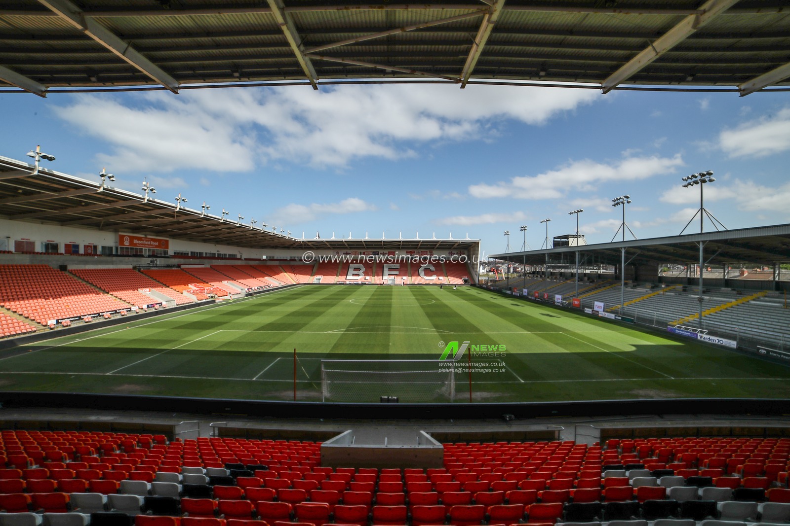 Blackpool Legends match match Blackpool vs Blackpool at Bloomfield Road, Blackpool, United Kingdom, 17th May 2025

(Photo by Jorge Horsted/News Images)