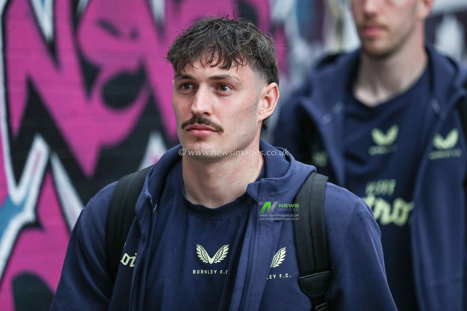 Connor Roberts of Burnley arrives at stadium ahead of the Sky Bet Championship match Burnley vs Sheffield United at Turf Moor, Burnley, United Kingdom, 21st April 2025

(Photo by Jorge Horsted/News Images)