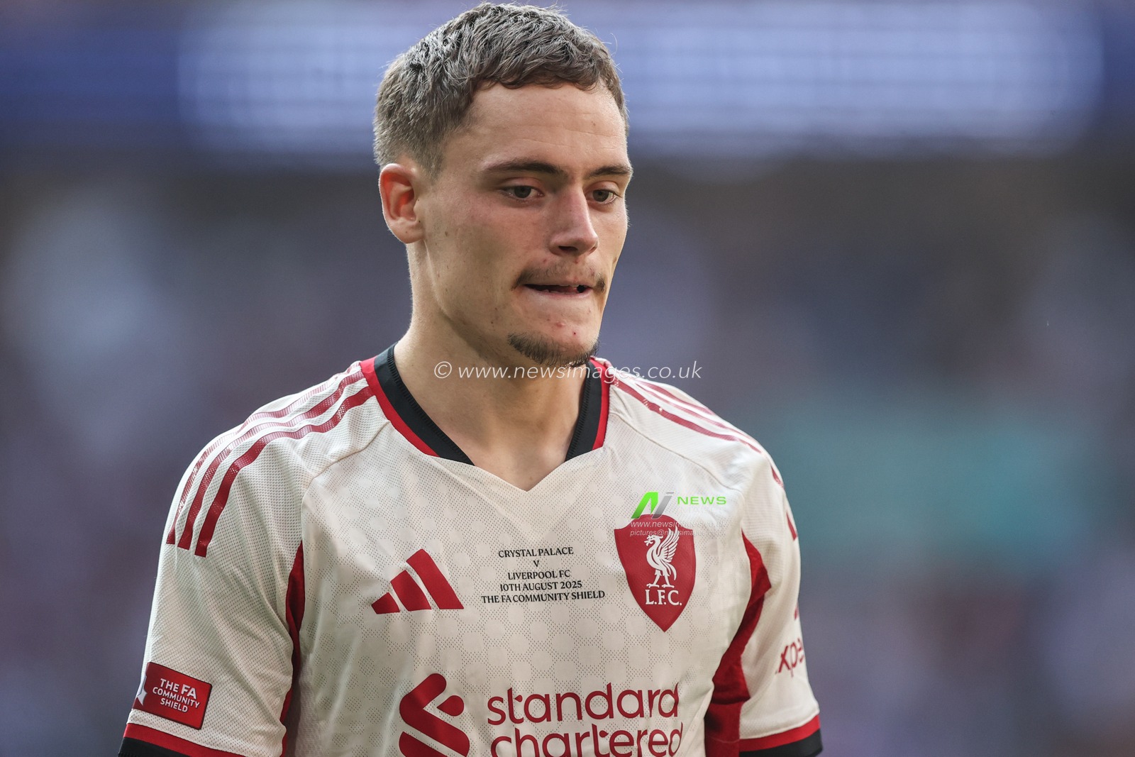 Florian Wirtz of Liverpool during the The FA Community Shield match Crystal Palace vs Liverpool at Wembley Stadium, London, United Kingdom, 10th August 2025

(Photo by Alfie Cosgrove/News Images)