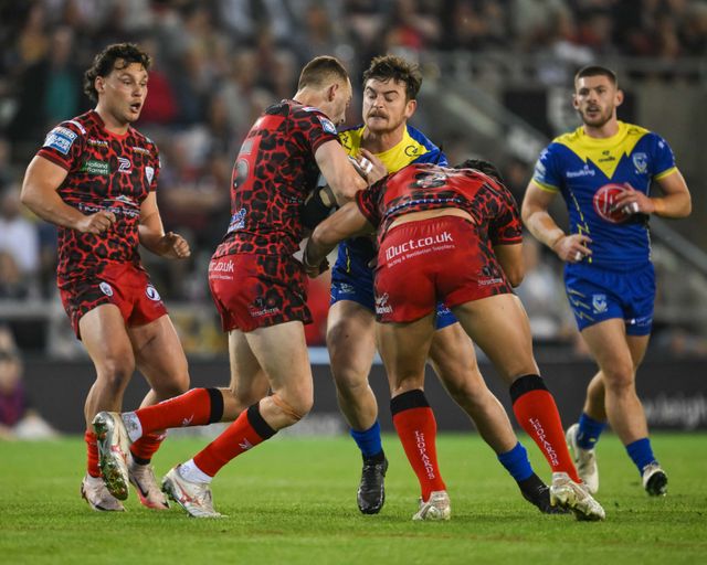 Betfred Super League Round 24 Leigh Leopards v Warrington Wolves