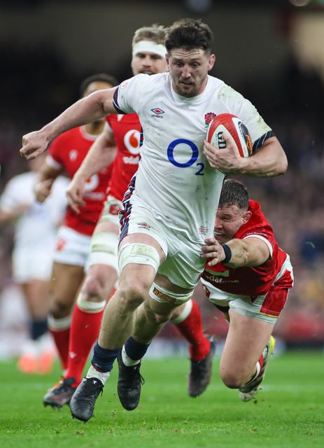 Ben Curry of England during the 2025 Guinness 6 Nations match Wales vs England at Principality Stadium, Cardiff, United Kingdom, 15th March 2025

(Photo by Andrew Lewis/News Images)