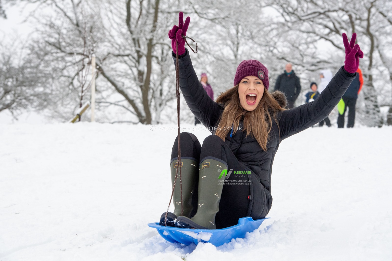 Snow brings fun for all in Great Malvern