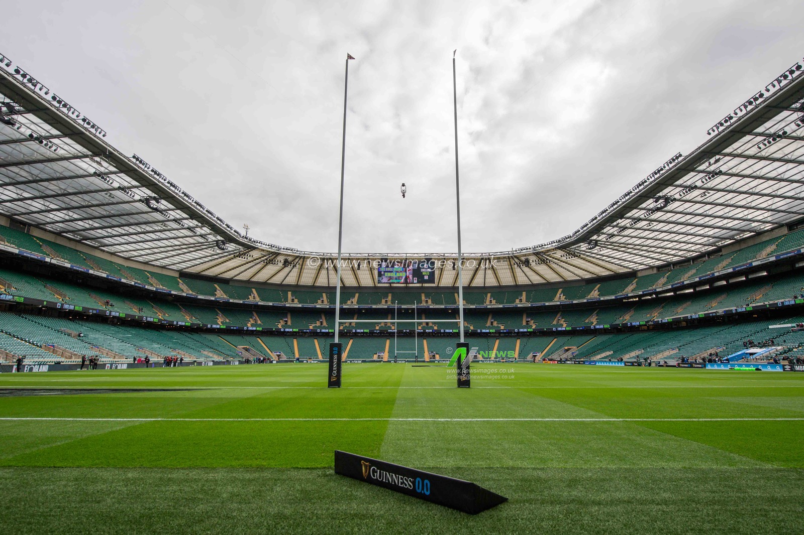 A general view of Twickenham Stadium, Home of England ahead of the 2024 Guinness 6 Nations match England vs Wales at Twickenham Stadium, Twickenham, United Kingdom, 10th February 2024

(Photo by Craig Thomas/News Images)