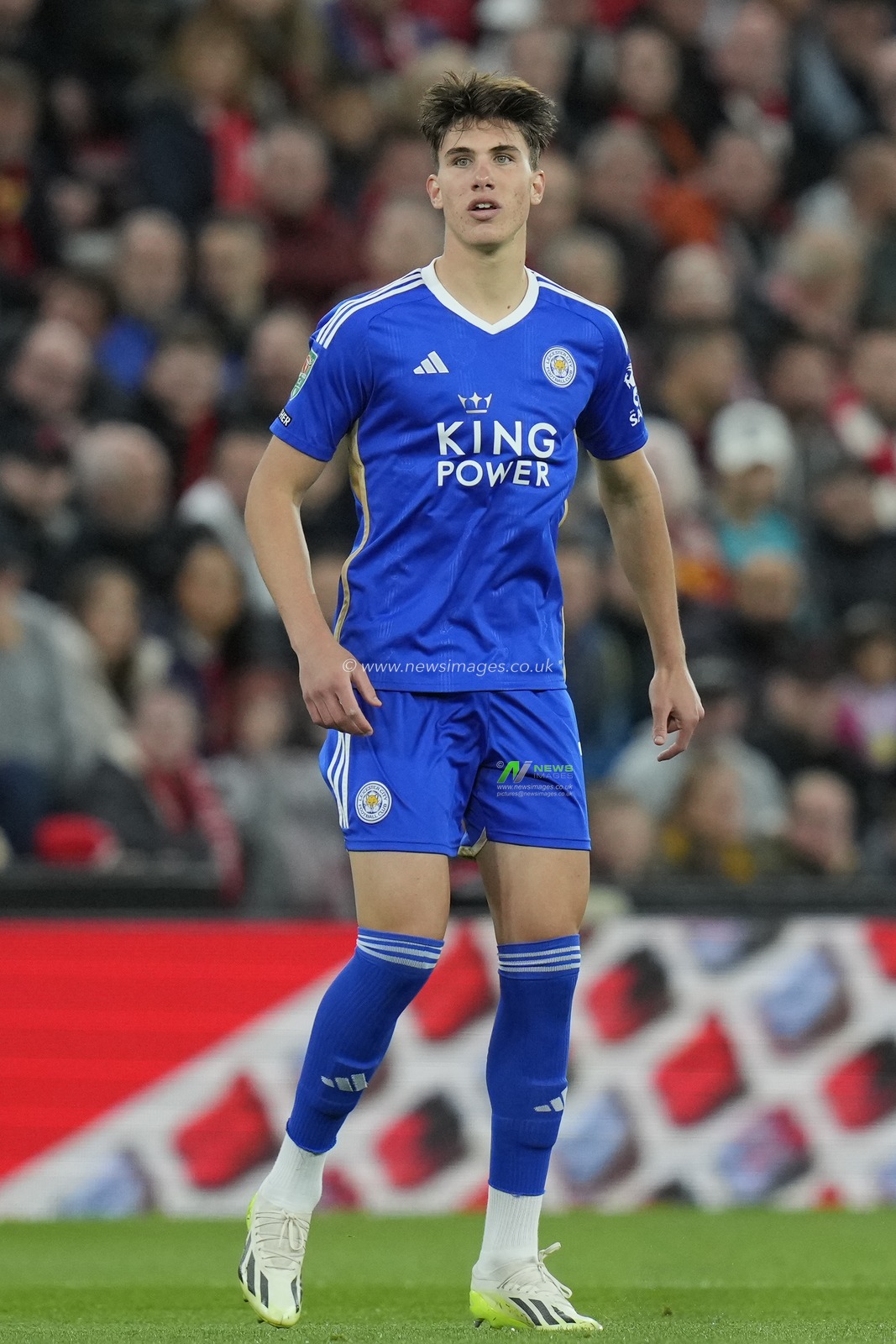 Cesare Casadei #7 of Leicester City during the Carabao Cup Third Round match Liverpool vs Leicester City at Anfield, Liverpool, United Kingdom, 27th September 2023

(Photo by Steve Flynn/News Images)