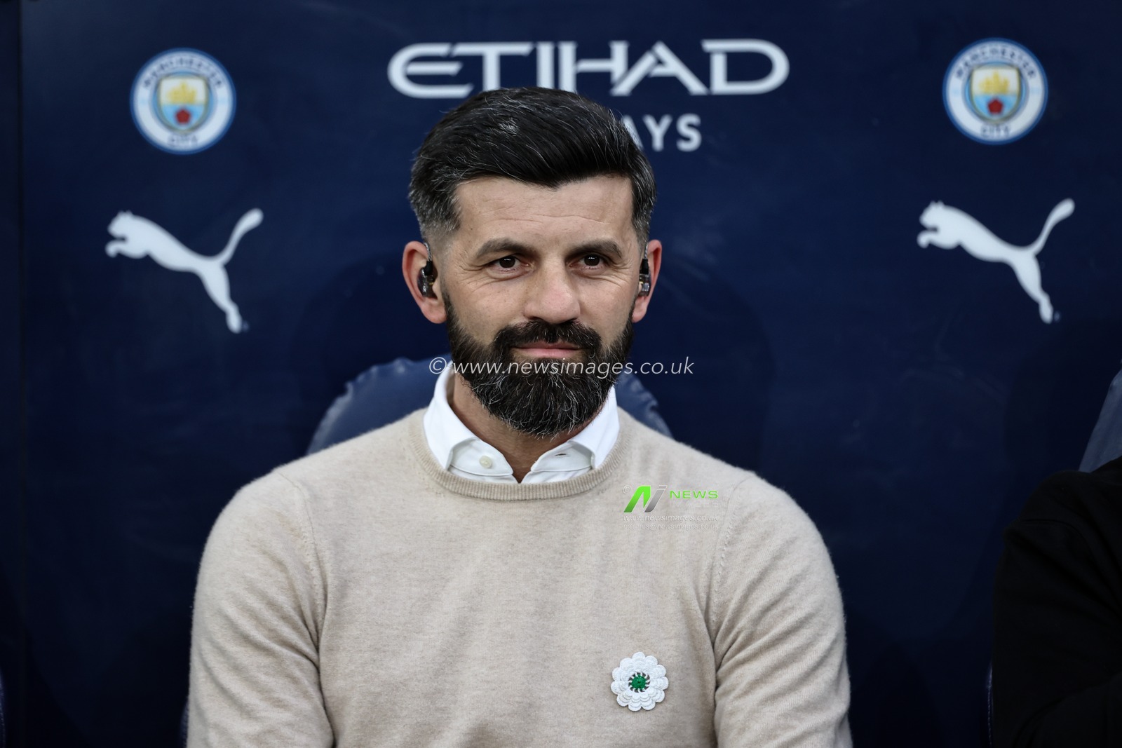 Miron Muslic manager of Plymouth Argyle during the Emirates FA Cup 5th Round match Manchester City vs Plymouth Argyle at Etihad Stadium, Manchester, United Kingdom, 1st March 2025

(Photo by Mark Cosgrove/News Images)
