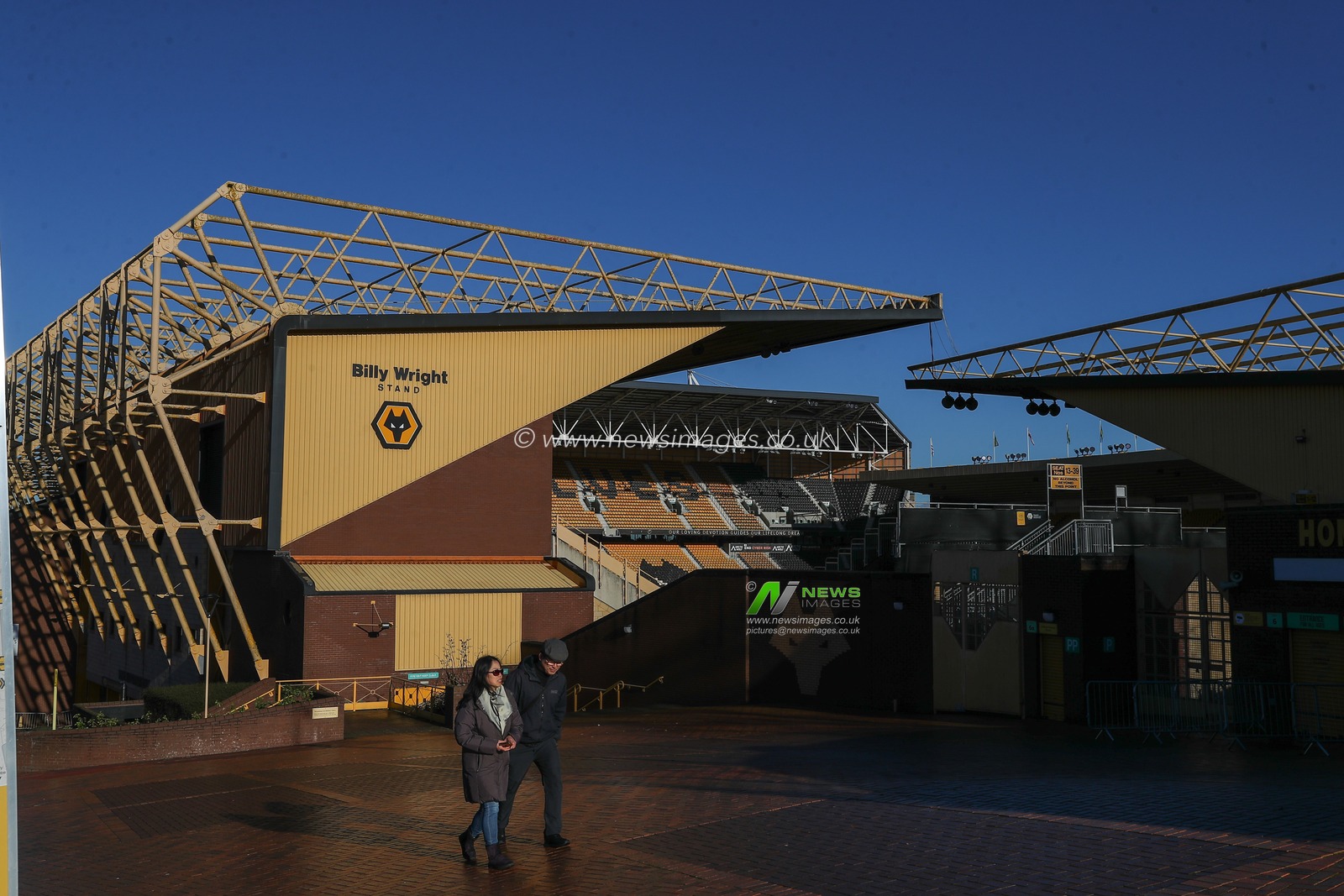A general view outside of the Molineux, home of Wolverhampton Wanderers ahead of the Premier League match Wolverhampton Wanderers vs Tottenham Hotspur at Molineux, Wolverhampton, United Kingdom, 11th November 2023

(Photo by Gareth Evans/News Images)