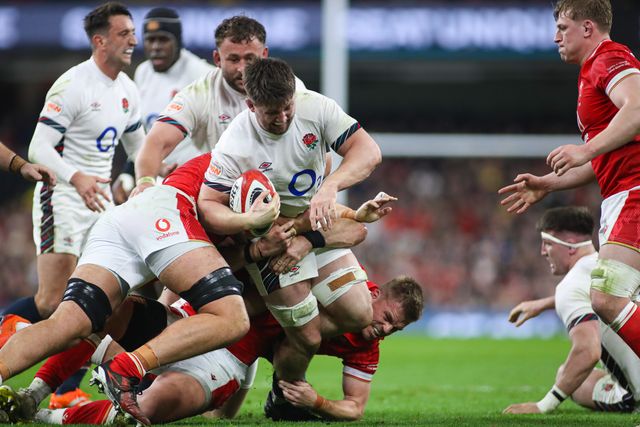 Ben Curry of England during the 2025 Guinness 6 Nations match Wales vs England at Principality Stadium, Cardiff, United Kingdom, 15th March 2025

(Photo by Andrew Lewis/News Images)