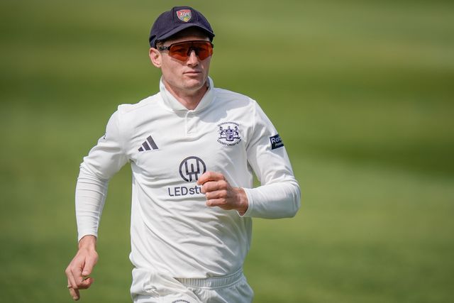 Cameron Bancroft running during the County Championship Division Two Derbyshire v Gloucestershire at The Central Co-Op County Ground, Derby, United Kingdom on 26 April 2026

(Photo by Maynard Manyowa/News Images)