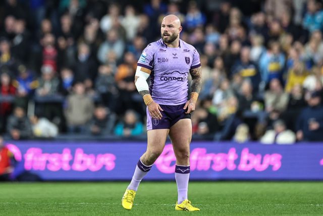 Sam Luckley of Hull KR during the Betfred Super League round 9 match Leeds Rhinos vs Hull KR at Headingley Stadium, Leeds, United Kingdom, 25th April 2025

(Photo by Mark Cosgrove/News Images)