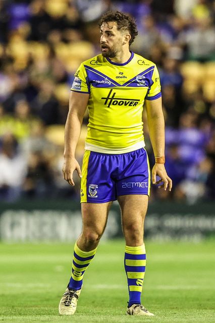 Toby King of Warrington Wolves during the Betfred Super League Round 24 match Warrington Wolves vs Salford Red Devils at Halliwell Jones Stadium, Warrington, United Kingdom, 29th August 2025

(Photo by Alfie Cosgrove/News Images)