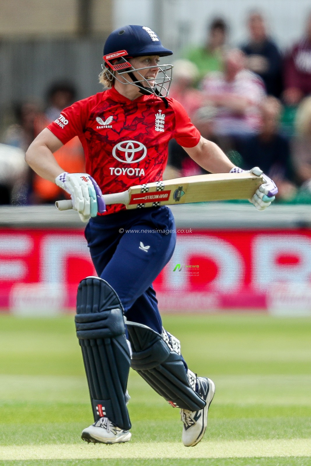 Heather Knight of England Women in action during the 3rd Vitality IT20 Series match England Women vs West Indies Women at The Cloud County Ground, Chelmsford, United Kingdom, 26th May 2025

(Photo by Izzy Poles/News Images)