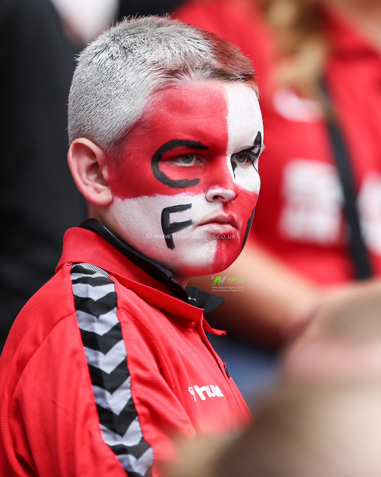 Charlton Athletic fans during the Sky Bet League 1 Playoff Final match Charlton Athletic vs Leyton Orient at Wembley Stadium, London, United Kingdom, 25th May 2025

(Photo by Jorge Horsted/News Images)