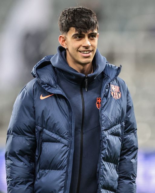 Marc Bernal of Barcelona arrives during the UEFA Champions League Last 16 match Newcastle Untied vs Barcelona at St. James's Park, Newcastle, United Kingdom on 10 March 2026

(Photo by Mark Cosgrove/News Images)