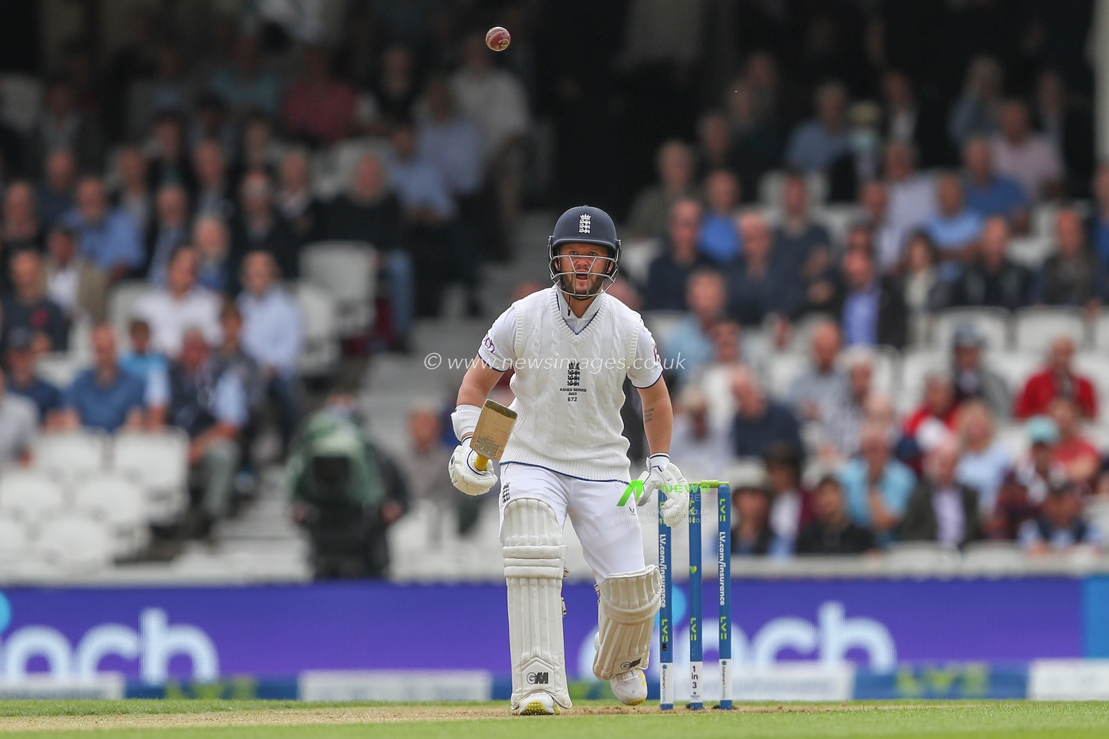 Ben Duckett of England shouts for no runs during the LV= Insurance Ashes Fifth Test Series Day One England v Australia at The Kia Oval, London, United Kingdom, 27th July 2023

(Photo by Gareth Evans/News Images)