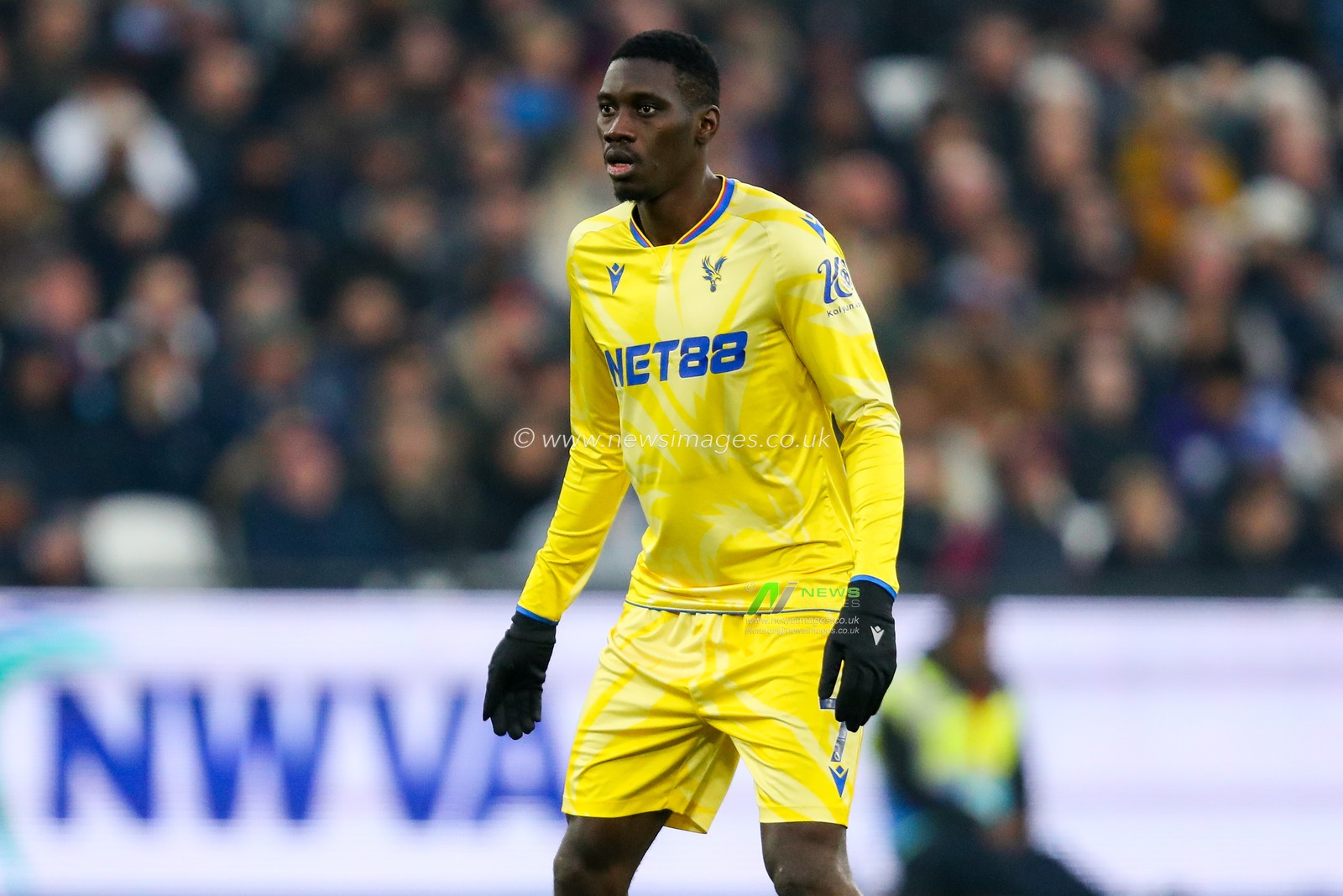 Ismaila Sarr of Crystal Palace looks on during the Premier League match West Ham United vs Crystal Palace at London Stadium, London, United Kingdom, 18th January 2025

(Photo by Izzy Poles/News Images)