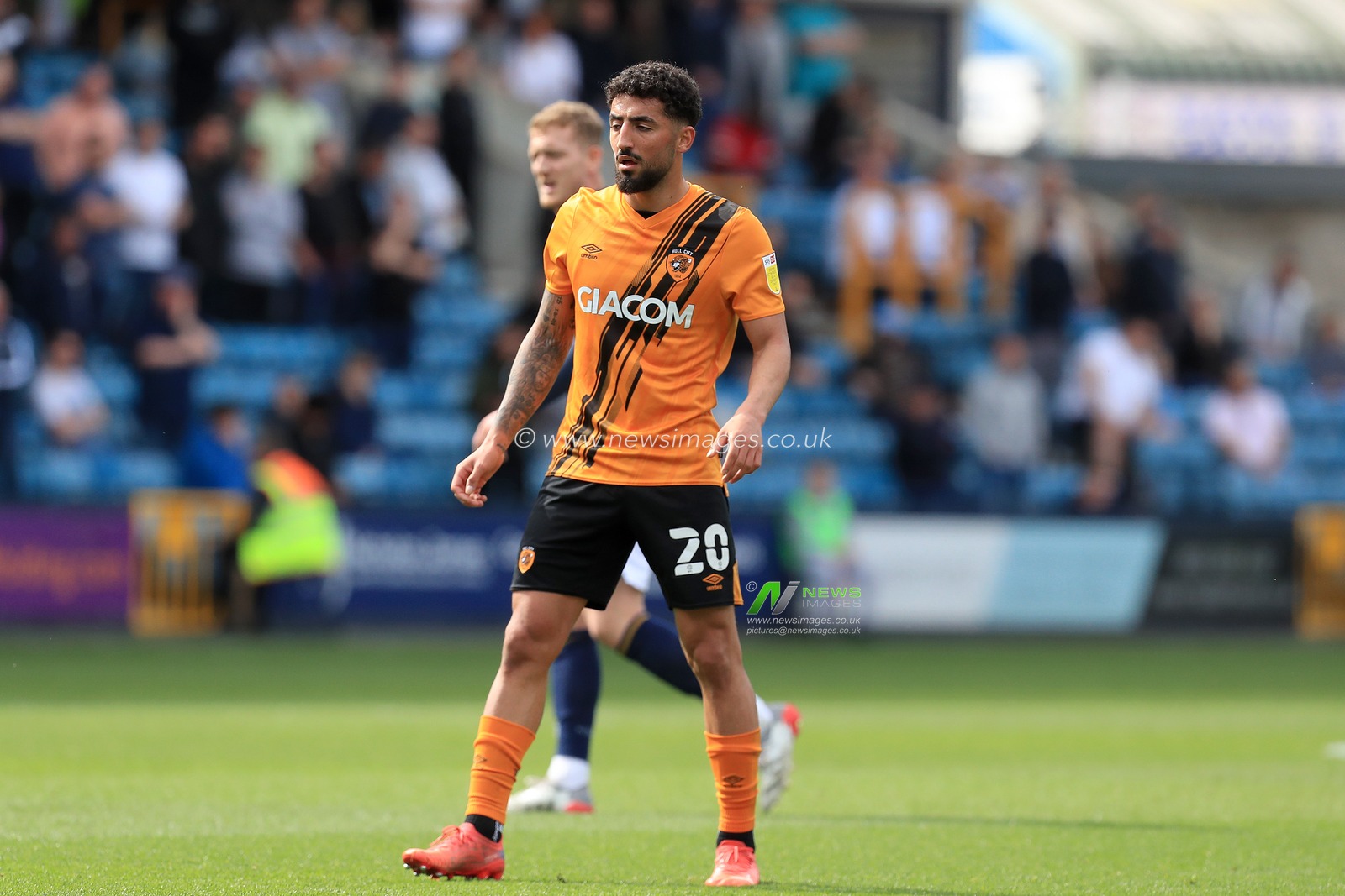 Allahyar Sayyadmanesh #20 of Hull City in action during the match.