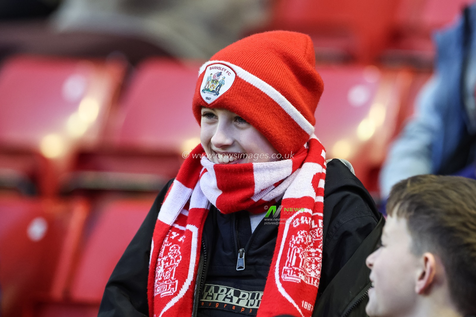 Barnsley fan during the Sky Bet League 1 match Barnsley vs Exeter City at Oakwell, Barnsley, United Kingdom, 27th January 2024

(Photo by Mark Cosgrove/News Images)