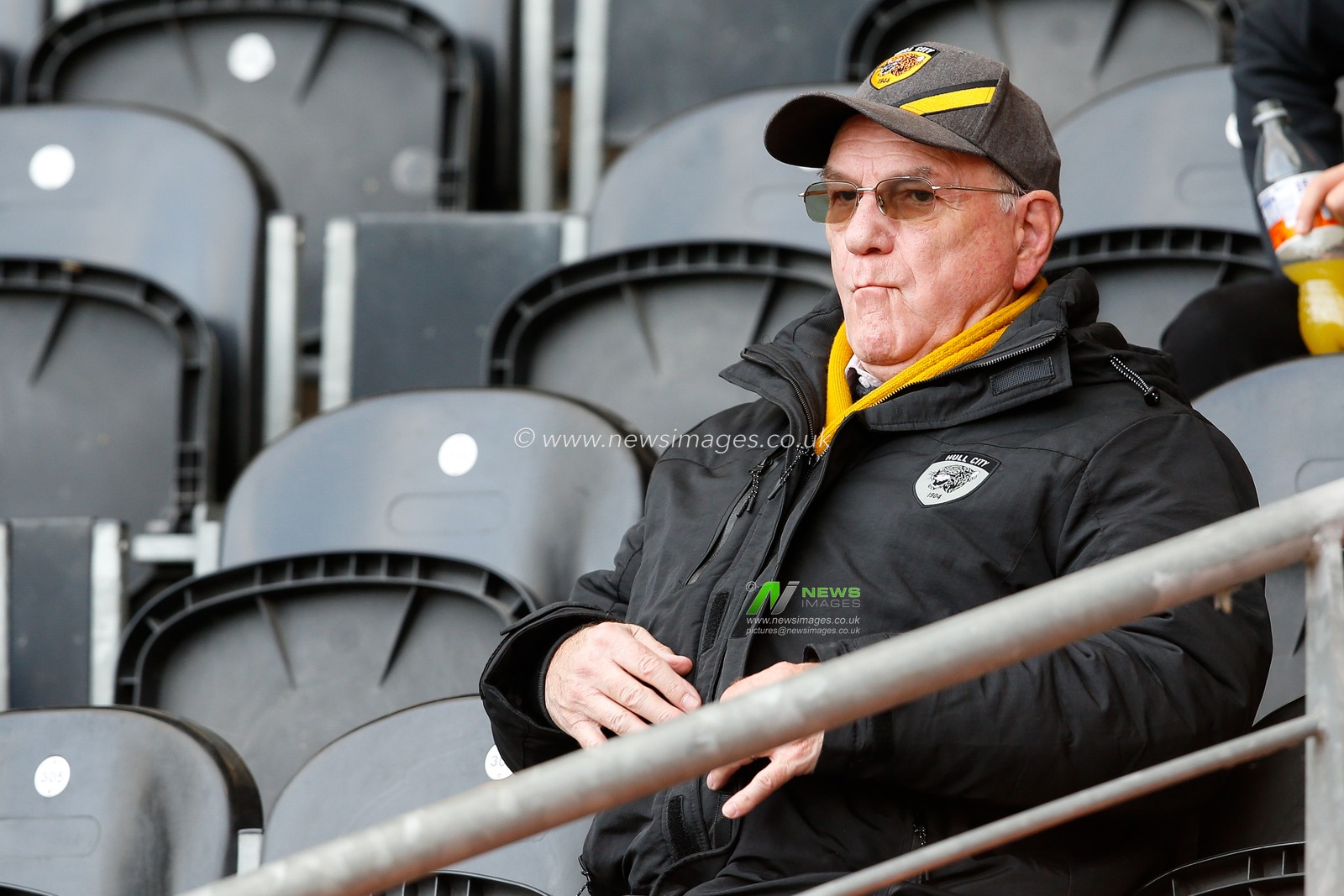A Fan of Hull City during the Sky Bet Championship match Hull City vs Birmingham City at MKM Stadium, Hull, United Kingdom, 16th October 2022

(Photo by Ben Early/News Images)