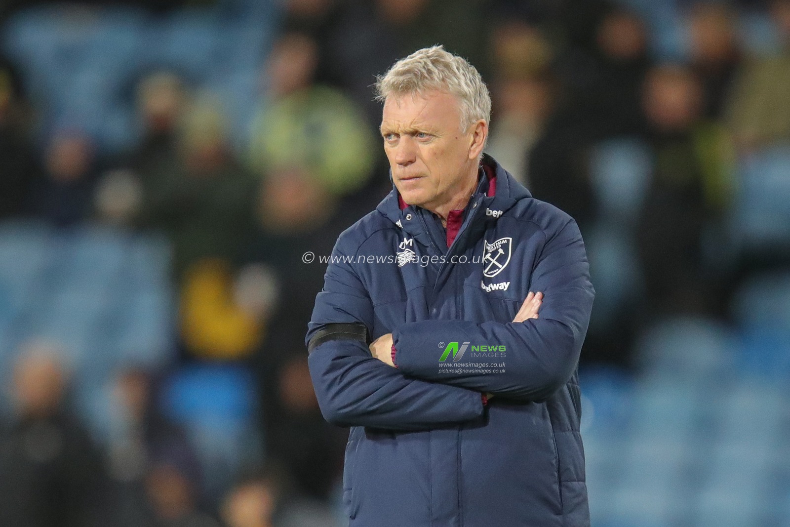 David Moyes manager of West Ham United during the pre-game warm up ahead of the Premier League match Leeds United vs West Ham United at Elland Road, Leeds, United Kingdom, 4th January 2023

(Photo by James Heaton/News Images)