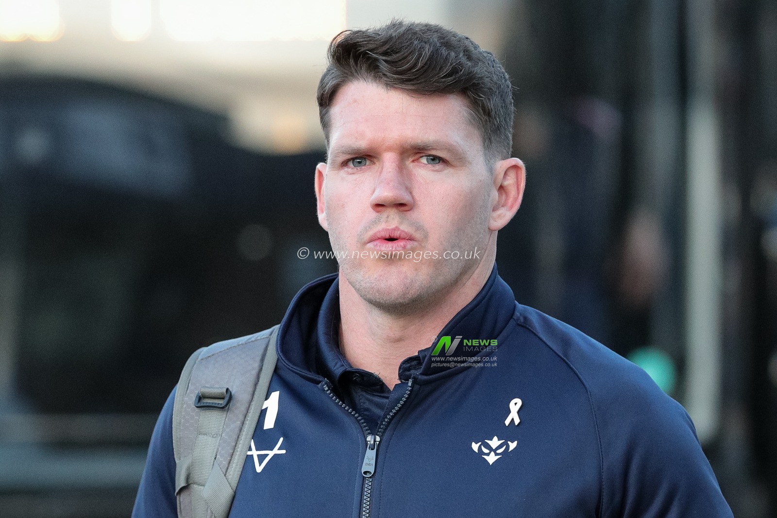 Lachlan Coote #1 of Hull KR arrives at The Belle Vue Stadium ahead of the Betfred Super League Round 6 match Wakefield Trinity vs Hull KR at The Be Well Support Stadium, Wakefield, United Kingdom, 24th March 2023

(Photo by James Heaton/News Images)
