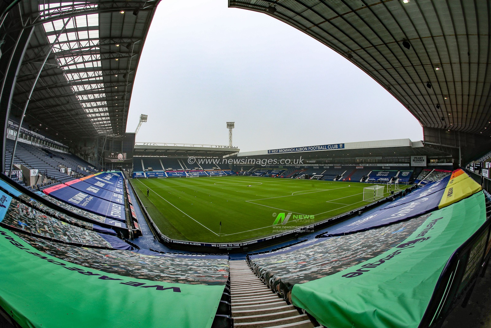 A general view of the The Hawthorns ahead of this afternoons early kick-off West Bromwich Albion v Tottenham Hotspur