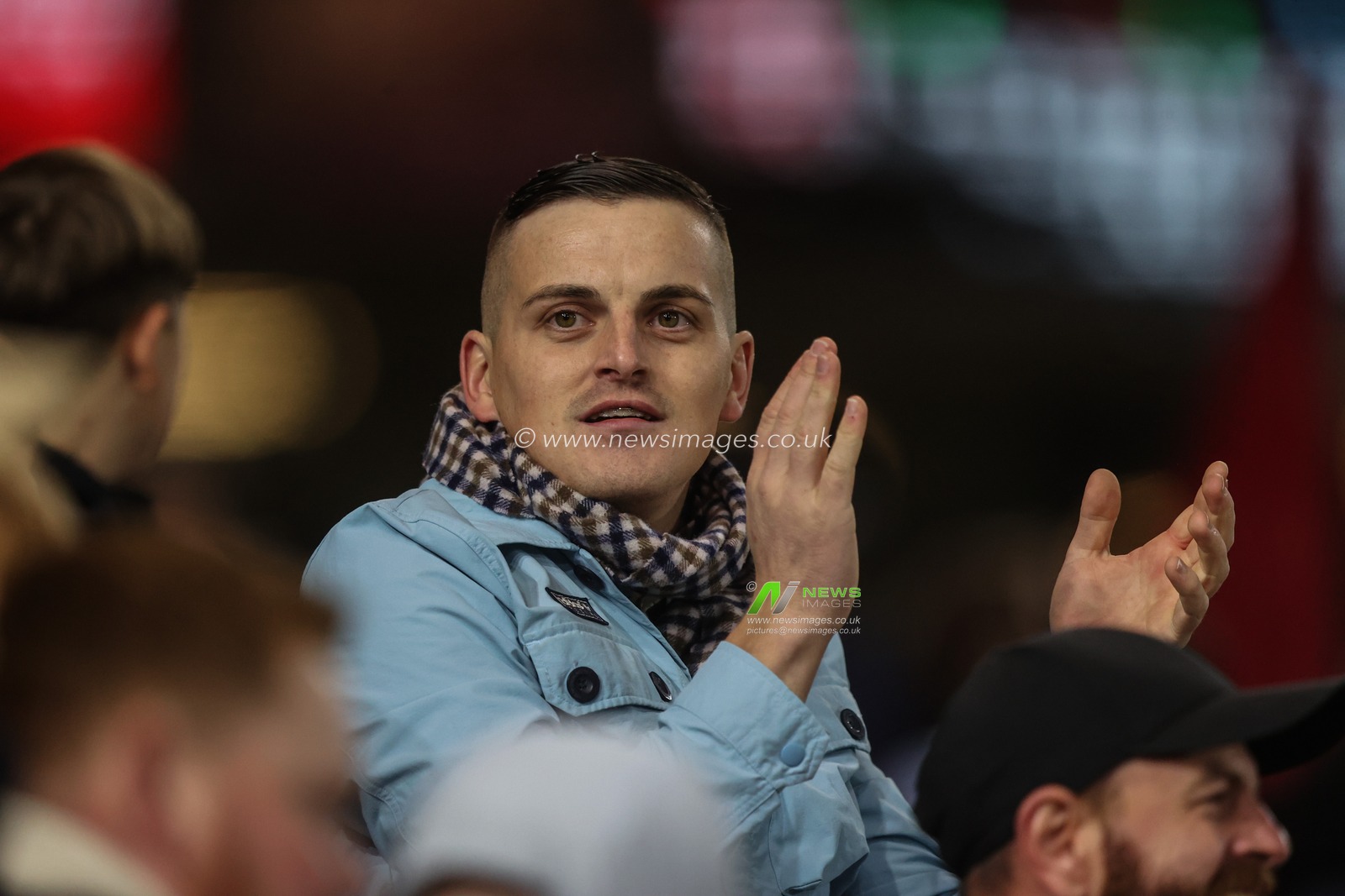 Middlesbrough fans celebrate as Emmanuel Latte Lath of Middlesbrough scores to make it 1-0 during the Sky Bet Championship match Middlesbrough vs Sheffield United at Riverside Stadium, Middlesbrough, United Kingdom, 23rd October 2024

(Photo by Alfie Cosgrove/News Images)