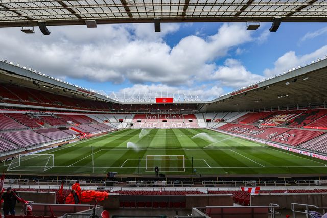 A general view of Stadium of Light ahead of the Premier League match Sunderland vs Tottenham Hotspur at Stadium Of Light, Sunderland, United Kingdom on 12 April 2026

(Photo by Alfie Cosgrove/News Images)