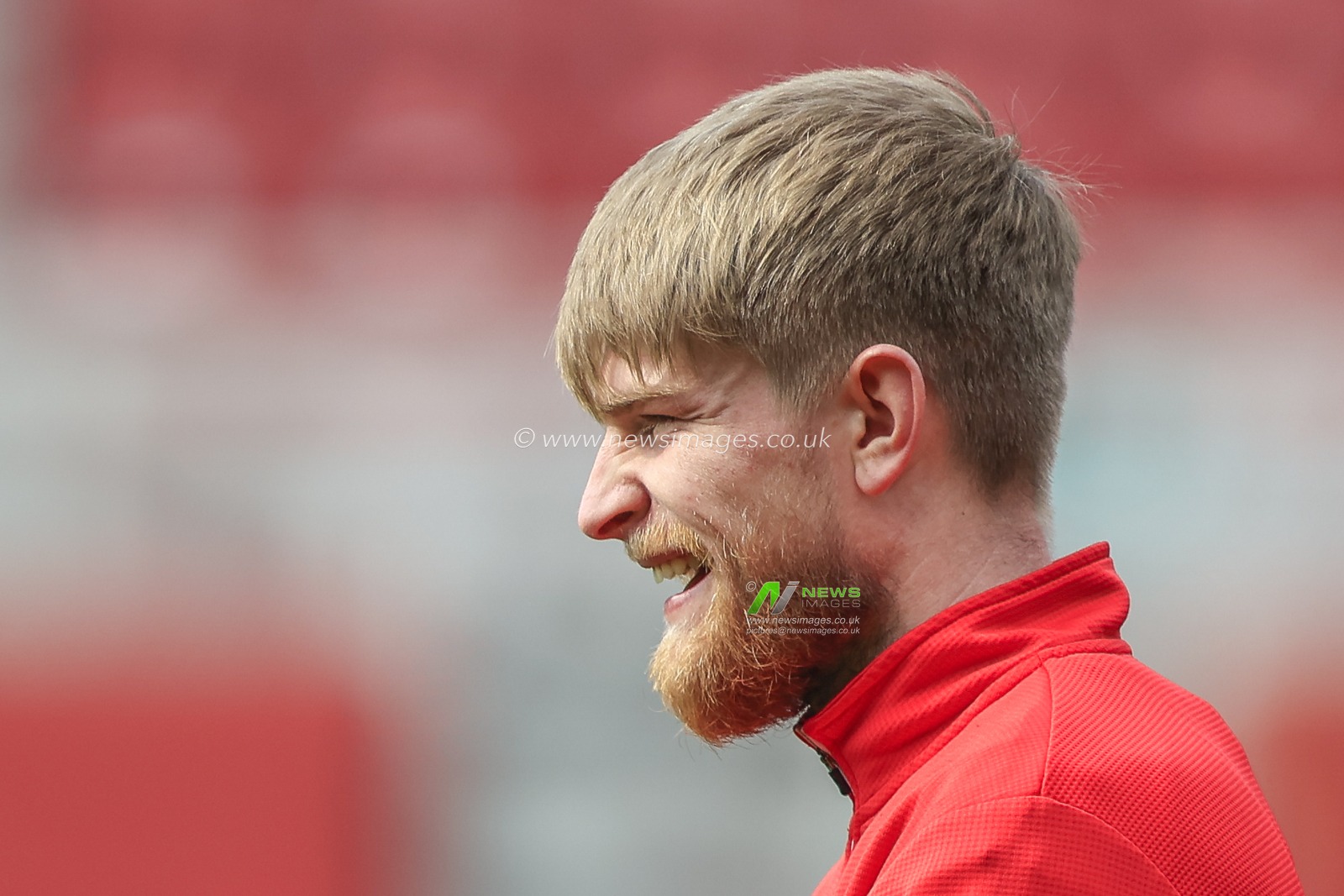 Hayden Coulson #33 of Middlesbrough during the pre-game warmup