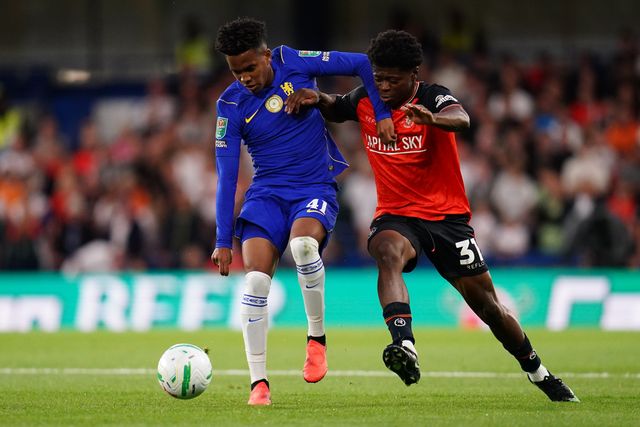 during the Carabao Cup round 2 match Chelsea vs Luton Town at Stamford Bridge, London, United Kingdom on 27 August 2026

(Photo by Harvey Murphy/News Images)