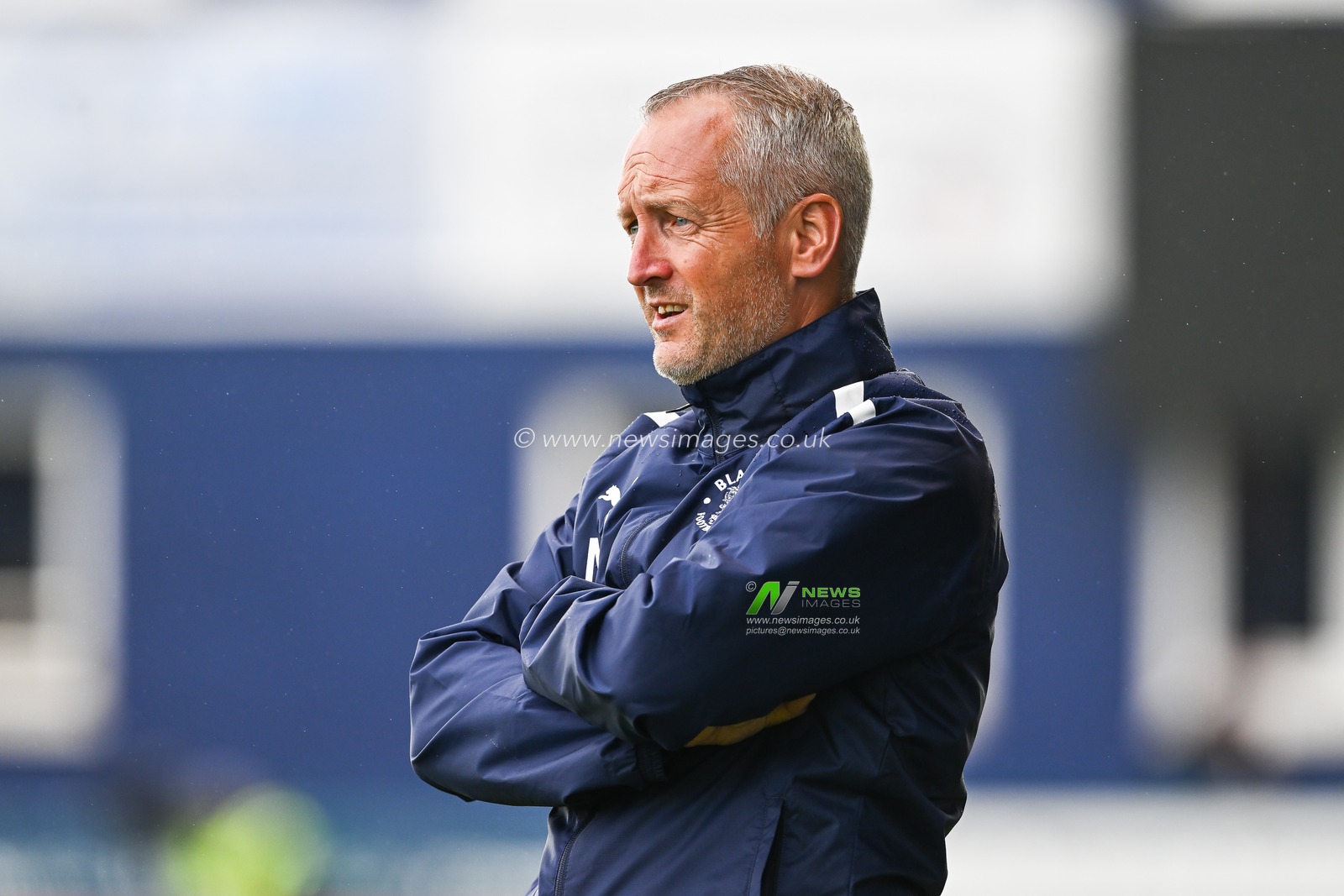 Neil Critchley Manager of Blackpool during the Pre-season friendly match Barrow vs Blackpool at SO Legal Stadium, Barrow-in-Furness, United Kingdom, 22nd July 2023

(Photo by Craig Thomas/News Images)