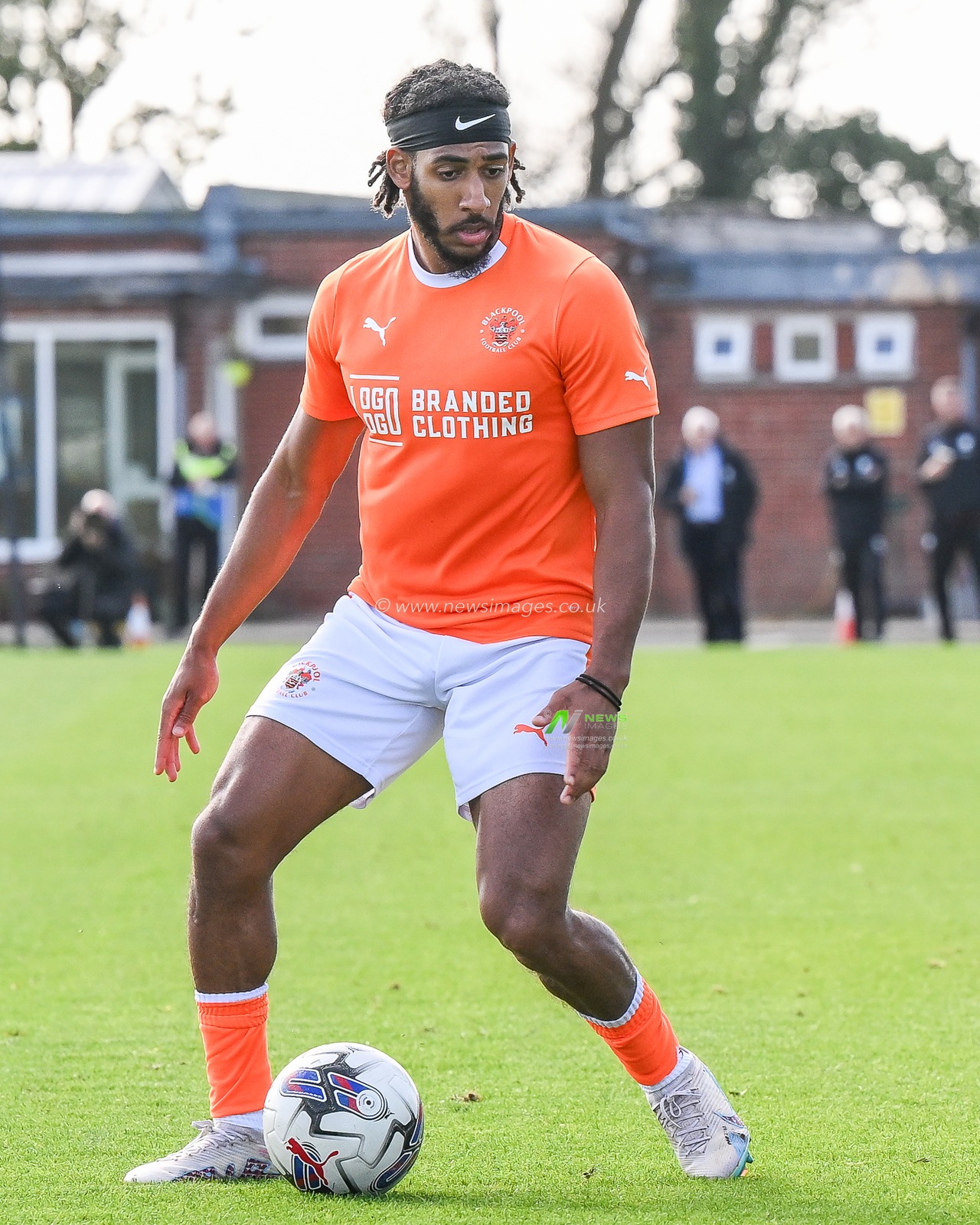 during the Central League match Preston North End vs Blackpool at Springfield Training Ground, Preston, United Kingdom, 26th September 2023

(Photo by Craig Thomas/News Images)