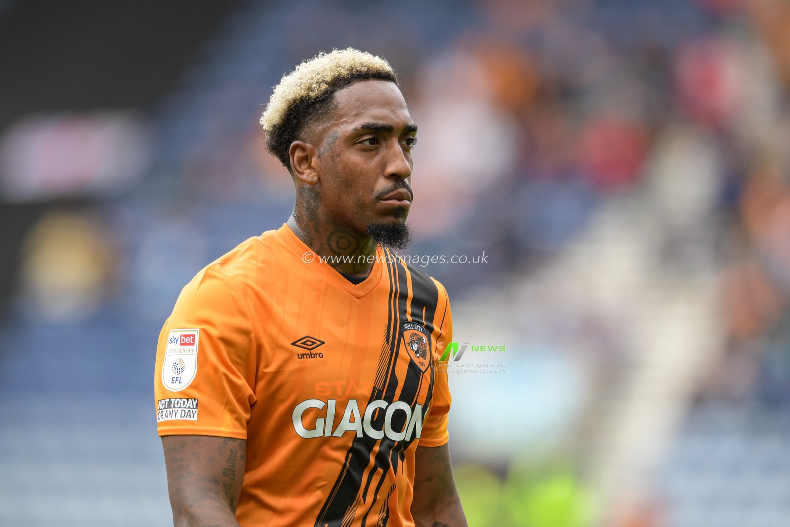 Mallik Wilks #7 of Hull City in action during the game