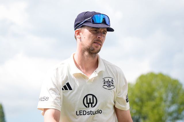 Craig Miles during the county Championship Division Two day 4 Derbyshire vs Gloucestershire at The Central Co-Op County Ground, Derby, United Kingdom on 27 April 2026

(Photo by Maynard Manyowa/News Images)