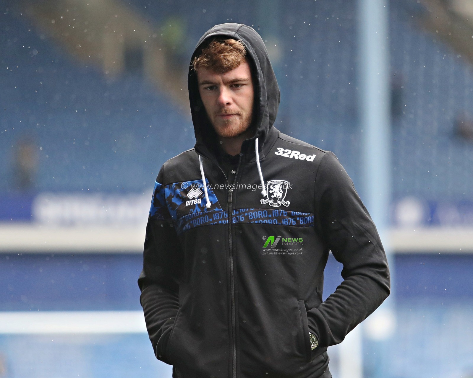 Tommy Conway of Middlesbrough Football Club before the Sky Bet Championship match Sheffield Wednesday vs Middlesbrough at Hillsborough, Sheffield, United Kingdom, 21st April 2025

(Photo by Sam Eaden/News Images)