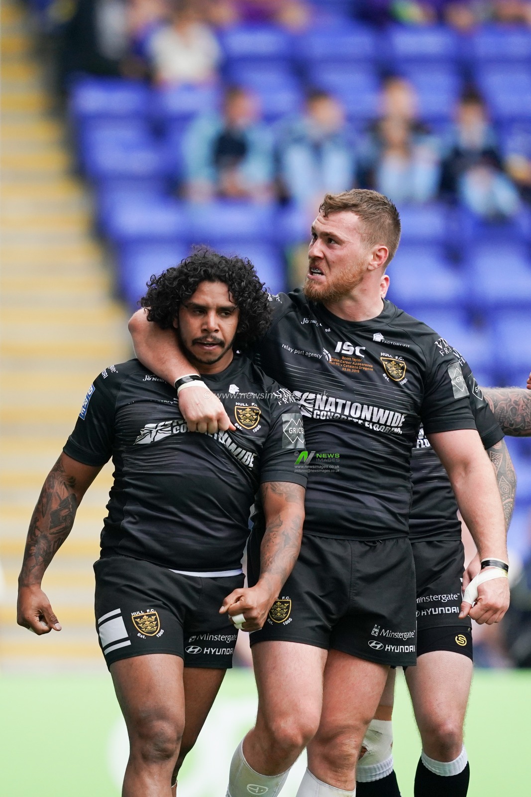 Hull FC's Albert Kelly celebrates scoring his sides third try


18th May 2019 , Halliwell Jones Stadium, Warrington, England;  Betfred Super League, Round 15, Warrington Wolves vs Hull FC ; 

Credit: Terry Donnelly/News Images