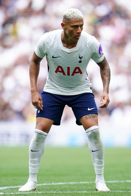Richarlison of Tottenham Hotspur during the pre-season friendly match Tottenham Hotspur vs Hoffenheim at Tottenham Hotspur Stadium, London, United Kingdom on 15 August 2026

(Photo by Harvey Murphy/News Images)