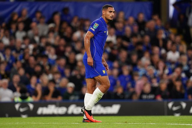 Maxence Lacroix of Chelsea during the Carabao Cup round 2 match Chelsea vs Luton Town at Stamford Bridge, London, United Kingdom on 27 August 2026

(Photo by Harvey Murphy/News Images)