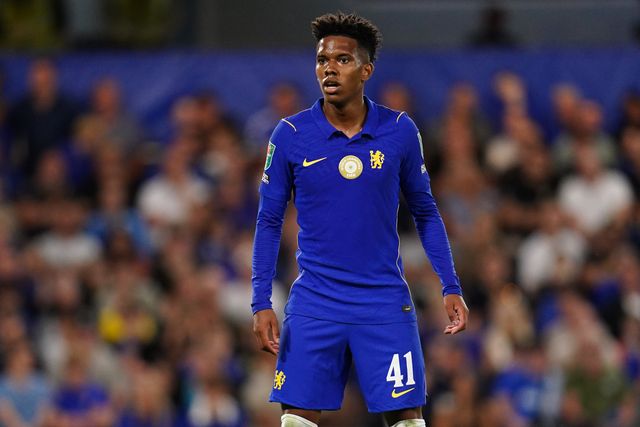Estevao of Chelsea during the Carabao Cup round 2 match Chelsea vs Luton Town at Stamford Bridge, London, United Kingdom on 27 August 2026

(Photo by Harvey Murphy/News Images)