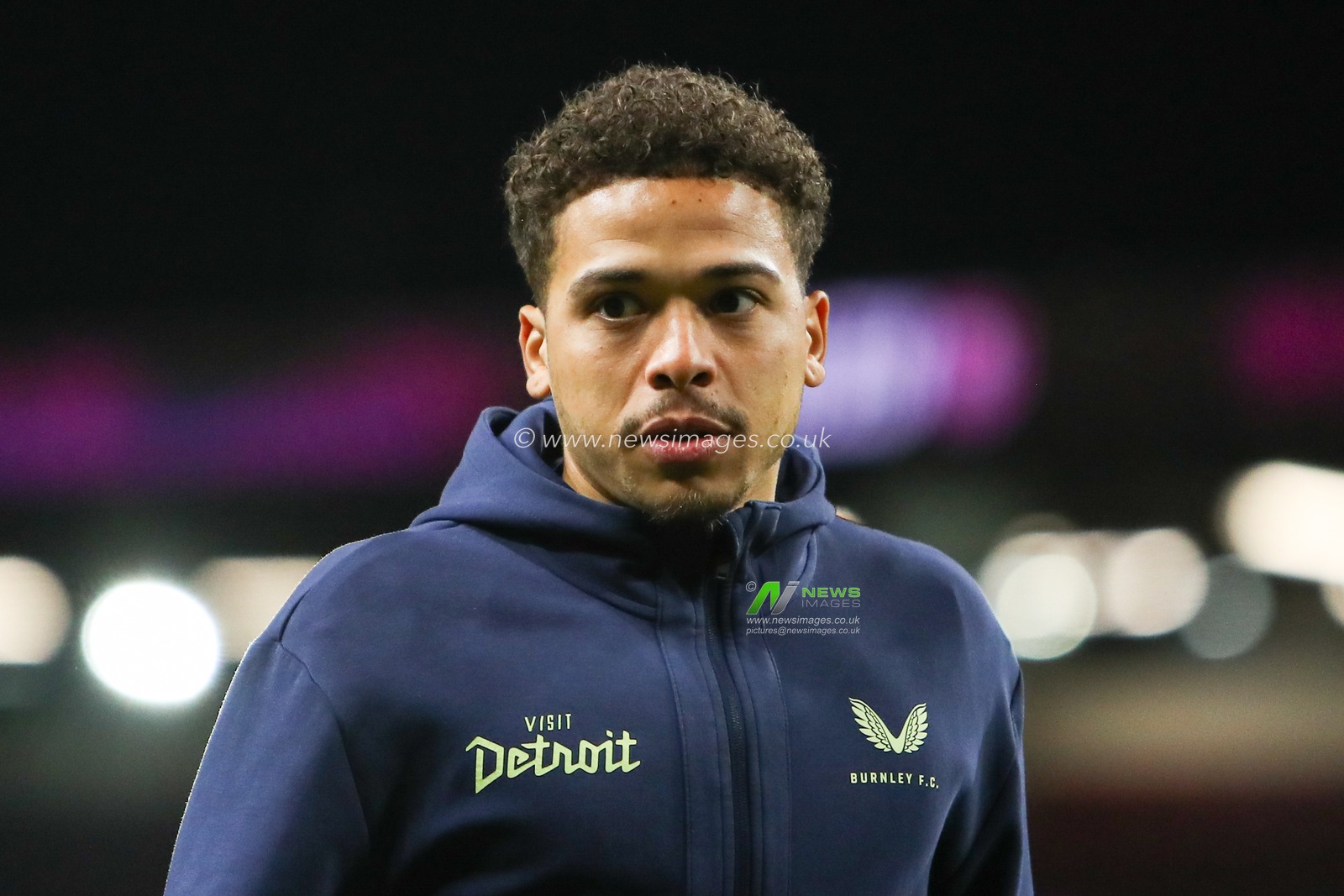 Manuel Benson of Burnley arriving at stadium ahead of the Sky Bet Championship match Burnley vs Hull City at Turf Moor, Burnley, United Kingdom, 12th February 2025

(Photo by Jorge Horsted/News Images)